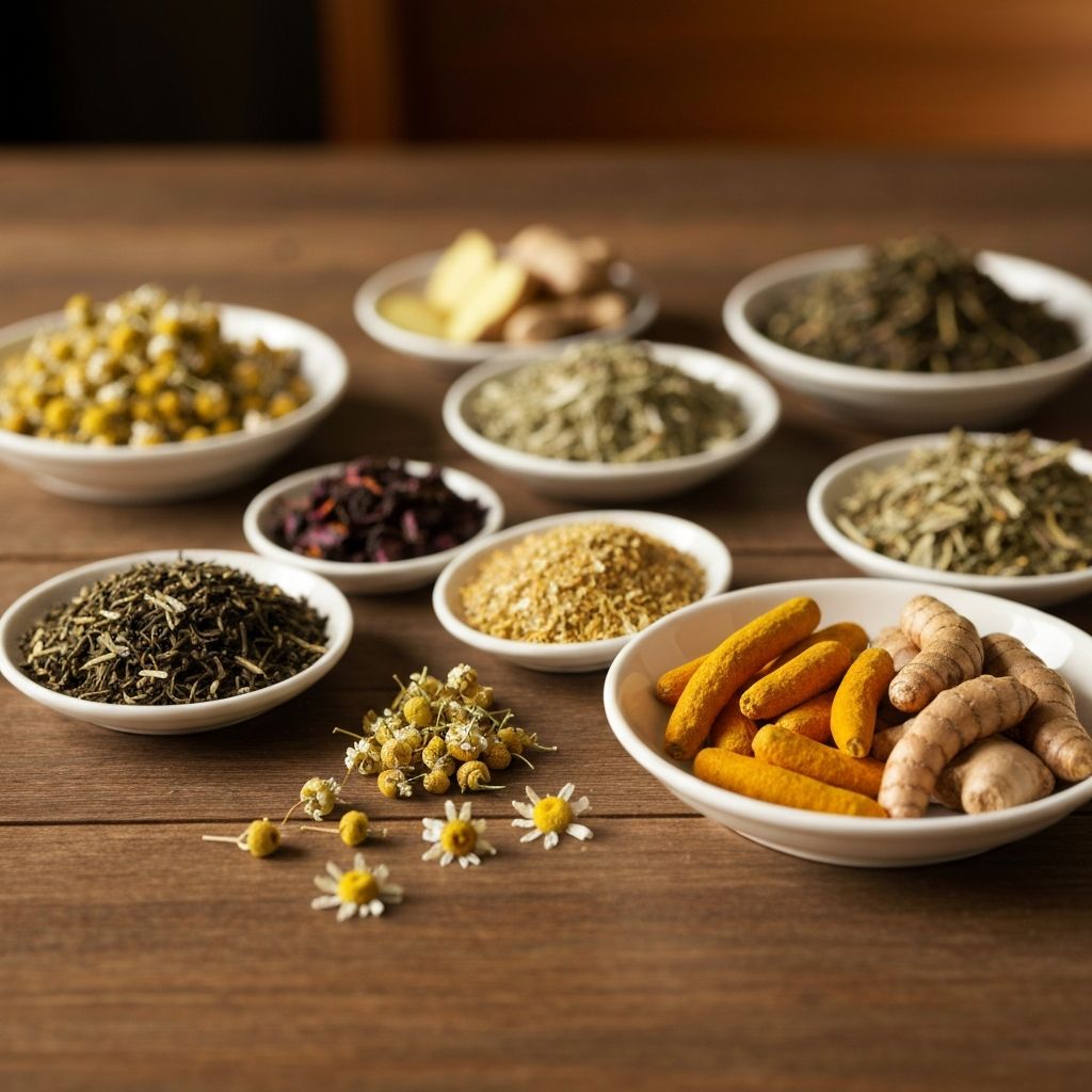 Herbal ingredients and natural components